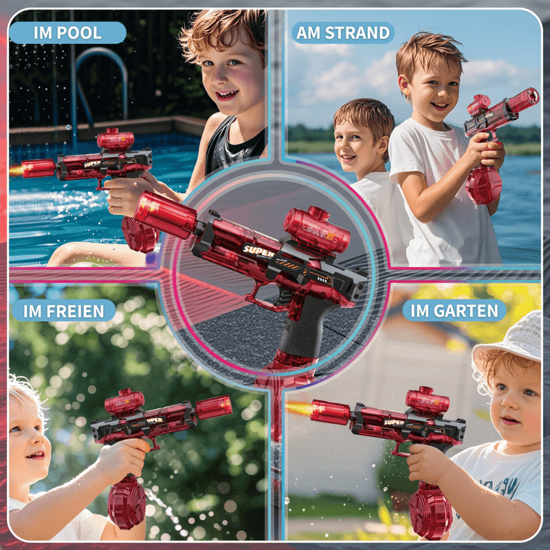 BlitzMaster Pro - Vollautomatischer Wasser Blaster
